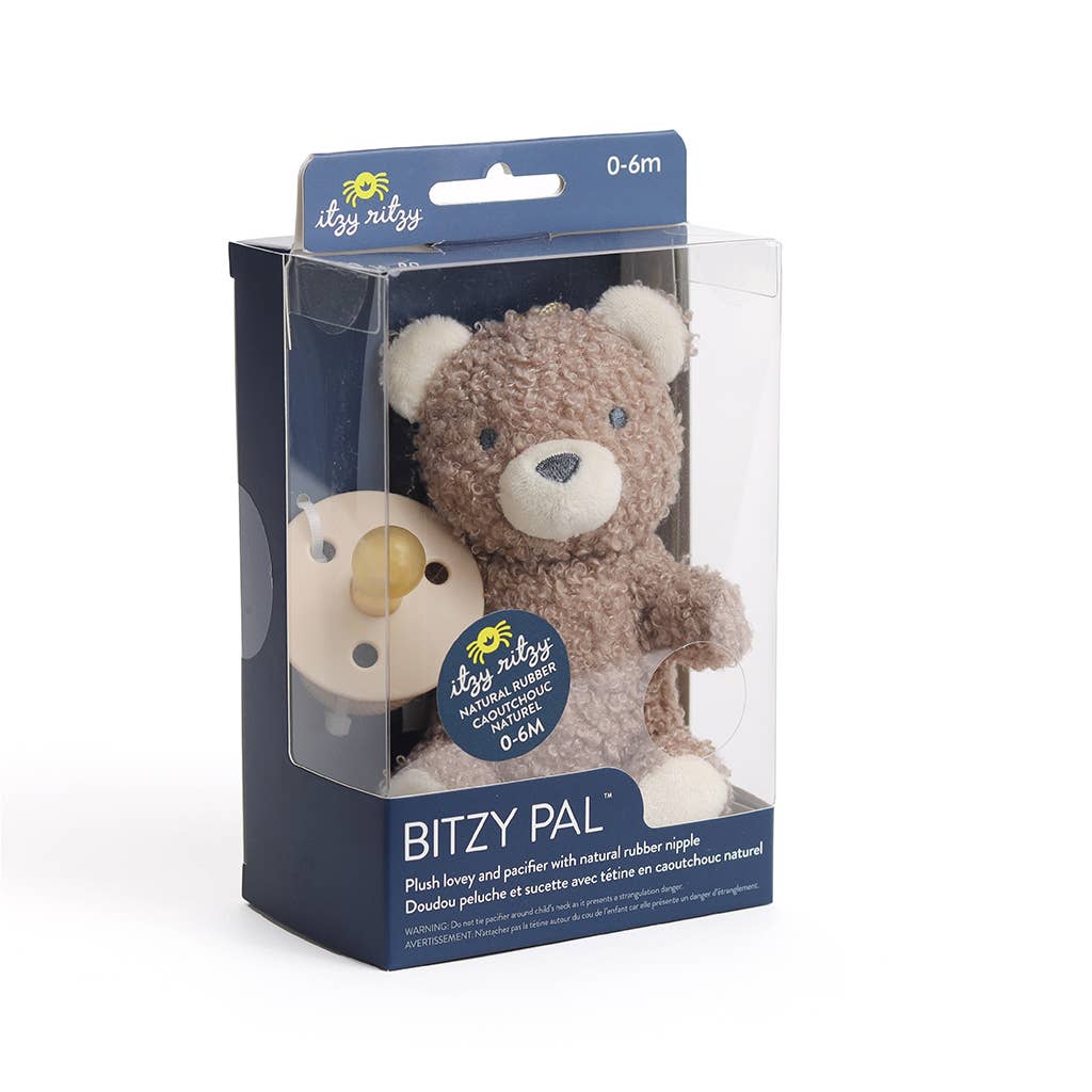 Natural Rubber Pacifier & Plush