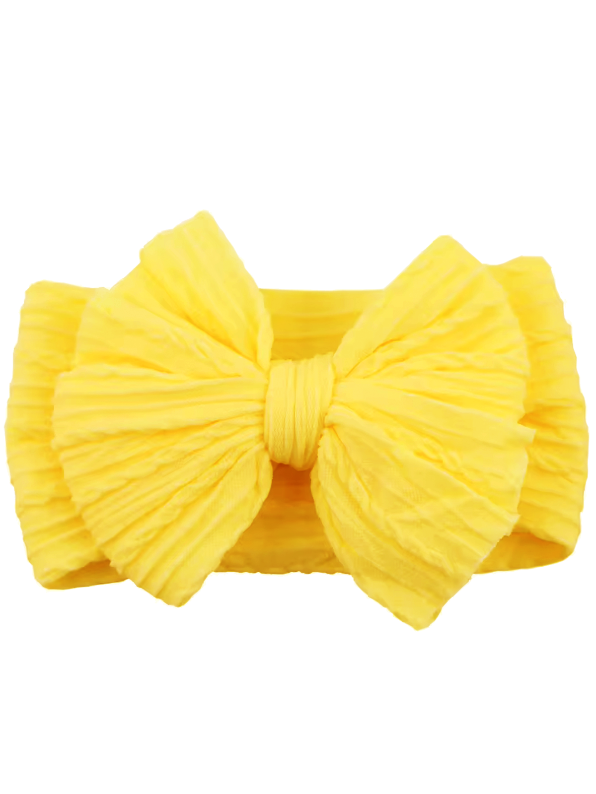 Lemon Yellow Cable Bow