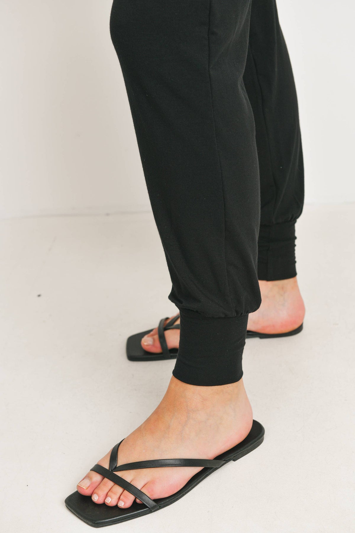 Full Panel Maternity Knit Jogger Pants