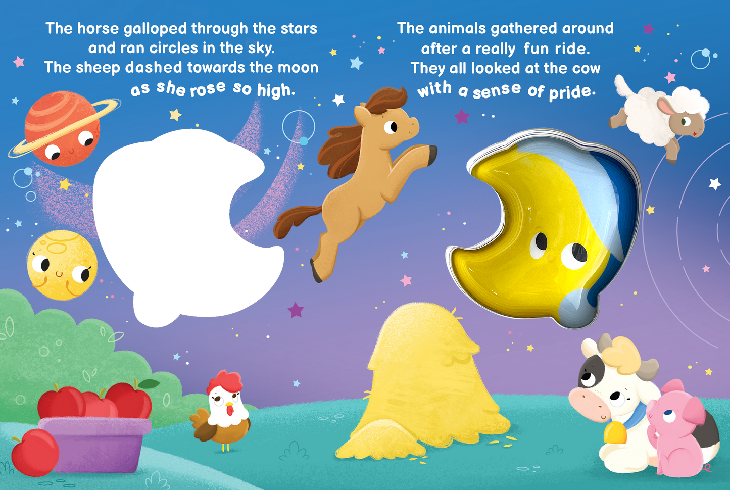 Over the Moon Light-Up Board Book