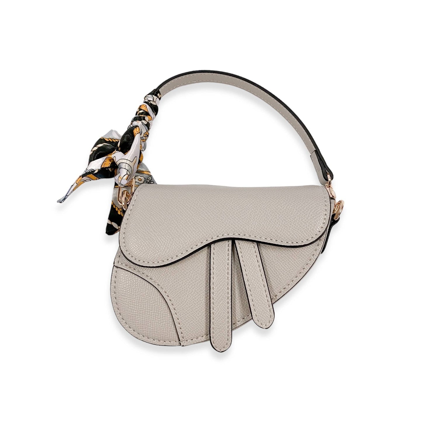 Saddle Purse with Scarf