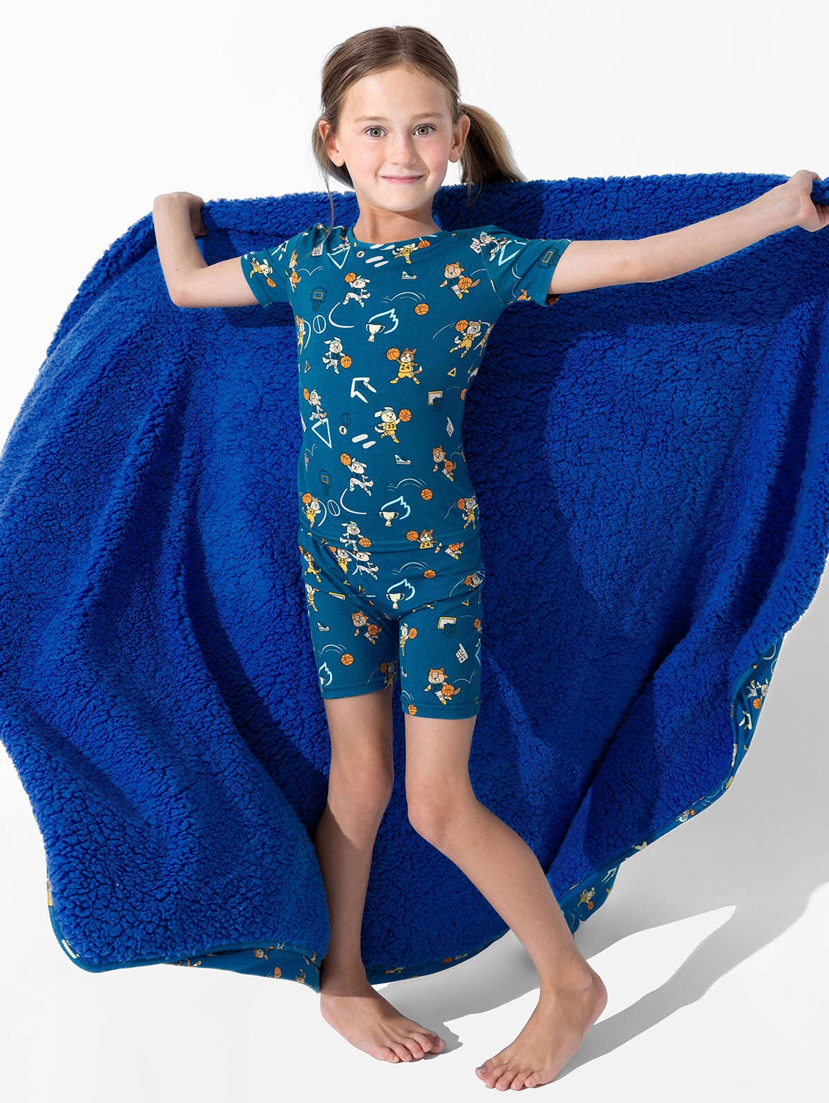 Basketball Pjs Short Set