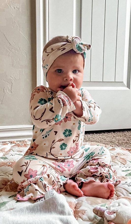 Magnolia Ruffle Romper 2 Piece