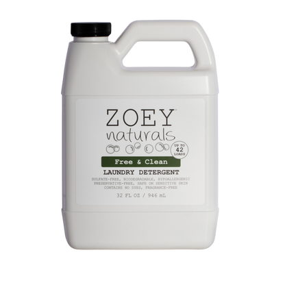 Zoey Naturals Free & Clean Laundry Detergent