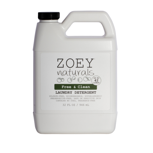 Zoey Naturals Free & Clean Laundry Detergent