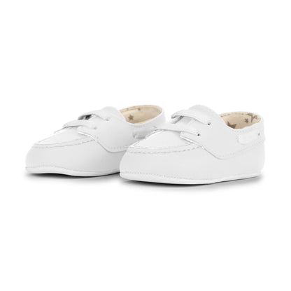 Baby Boat Shoe Snowy White
