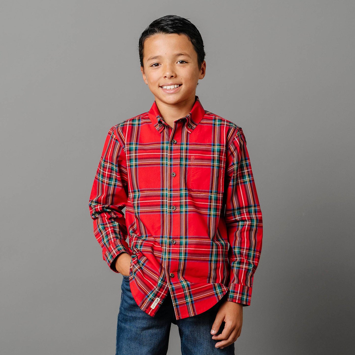 Poplin Button Down Shirt