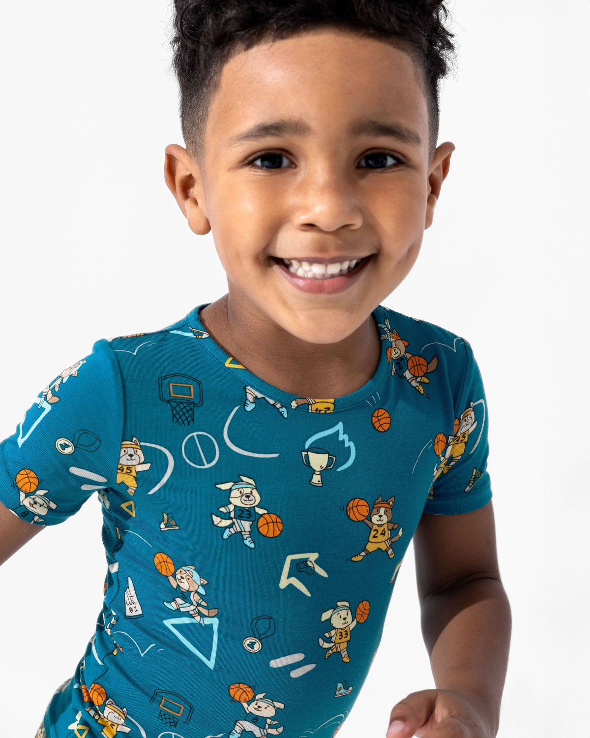 Basketball Pjs Short Set