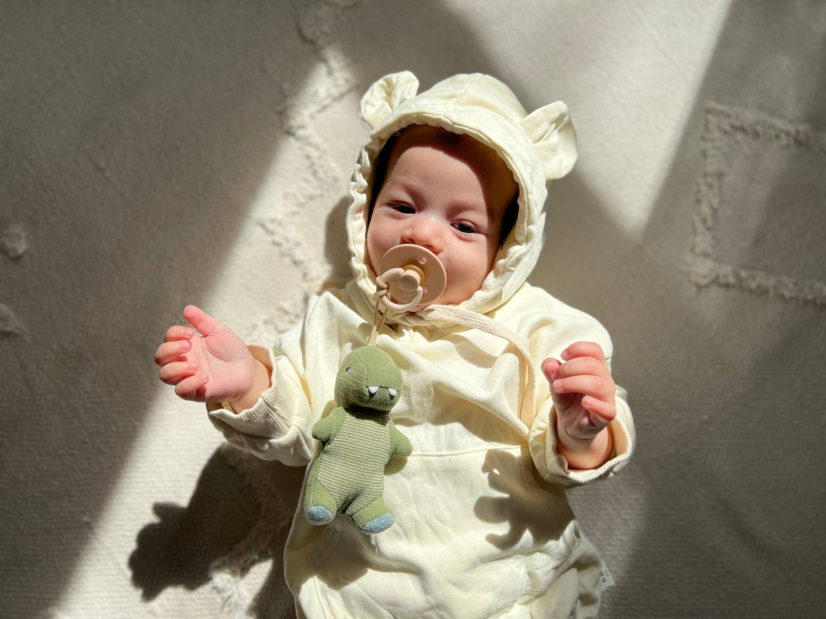 Natural Rubber Pacifier & Plush