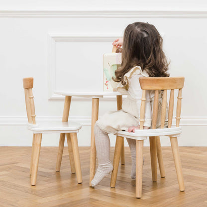 Children’s Wooden Table & Chairs