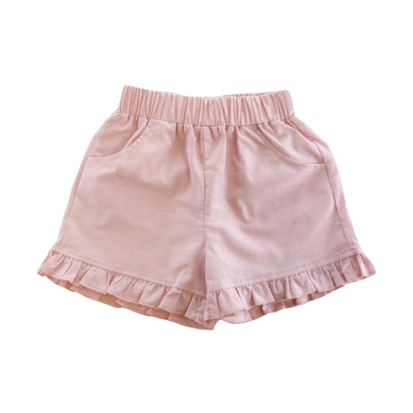 Ruffle Hems Shorts