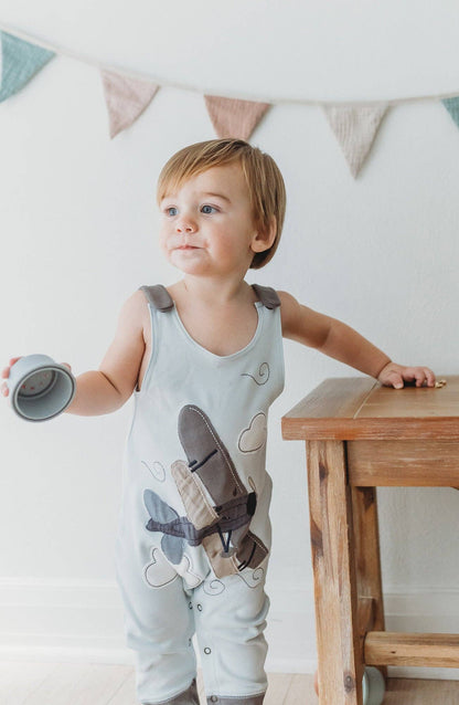 Organic Airplane Romper