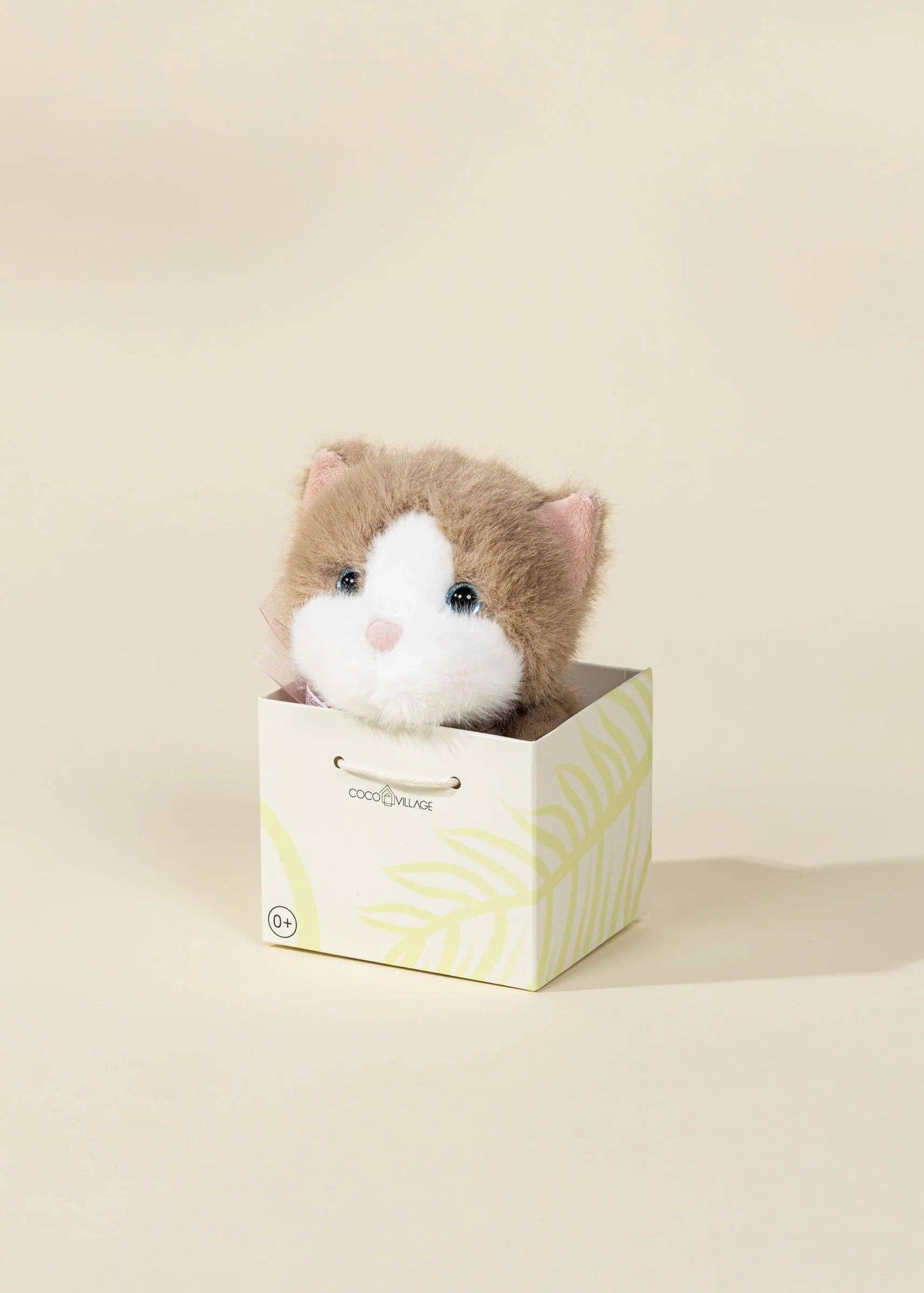 Mini Gift Plush Toy - Beige Cat