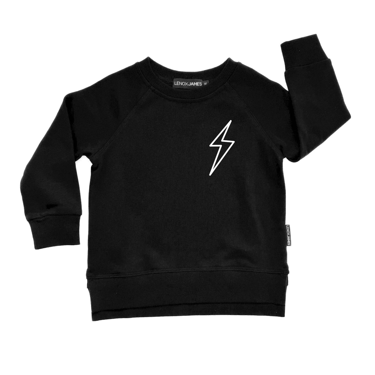 BOLT SWEATSHIRT - BLACK
