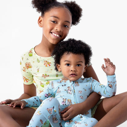 Capybara Pjs Short Set