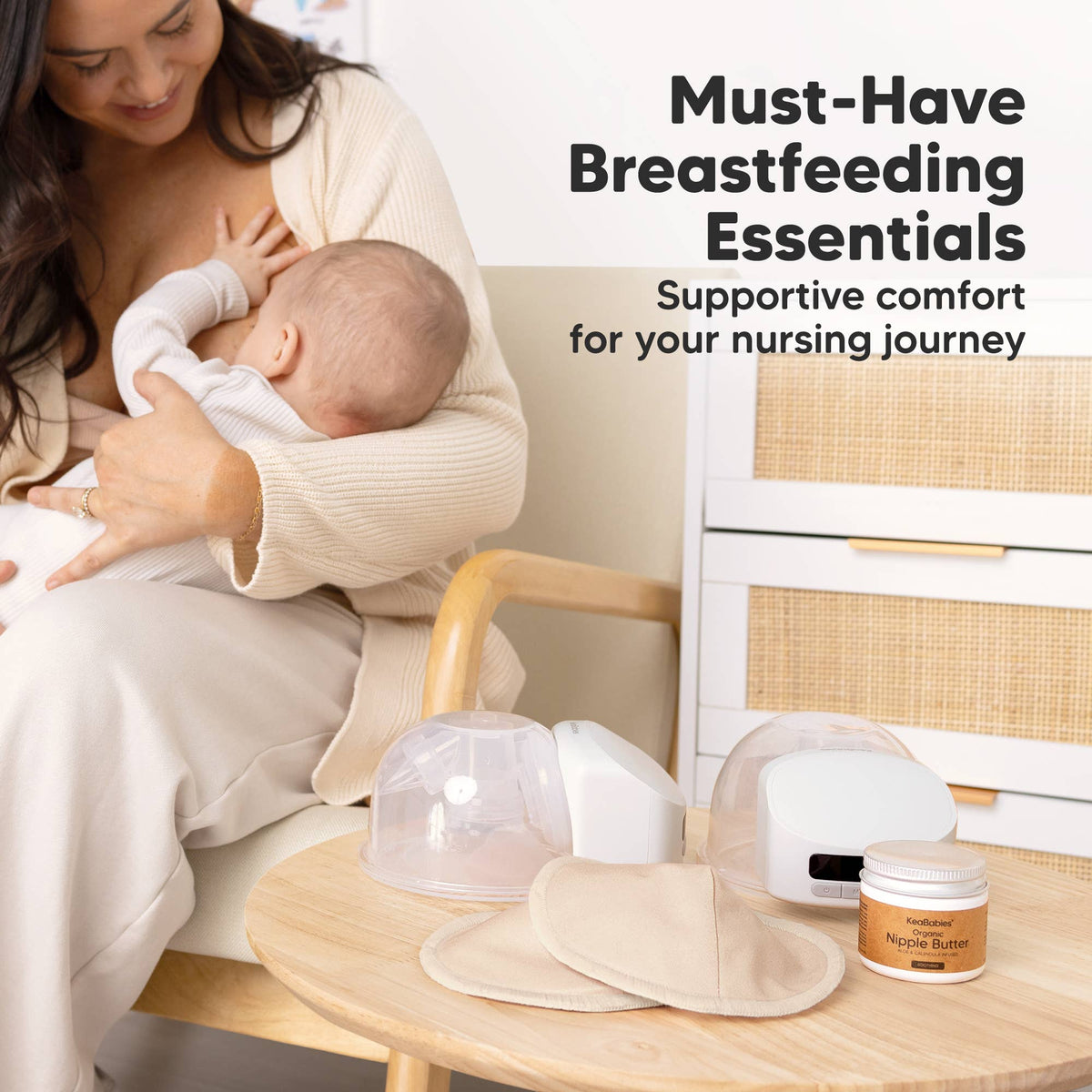 14pk Comfy Nursing Pads, Reusable Breastfeeding Pads