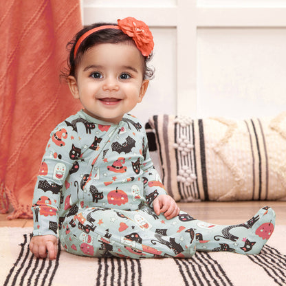 Halloween Romper 2-Way Zip