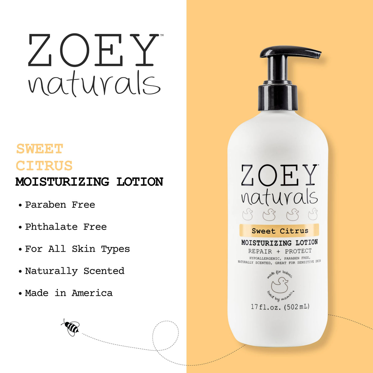Sweet Citrus Moisturizing Lotion