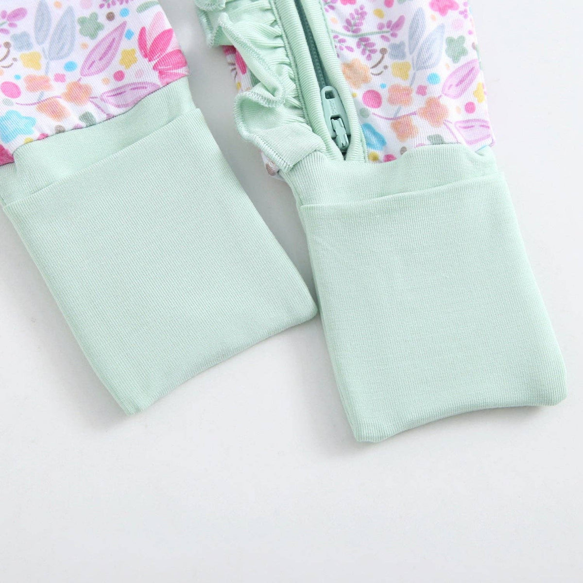 Tiny Blooms Ruffled Pjs