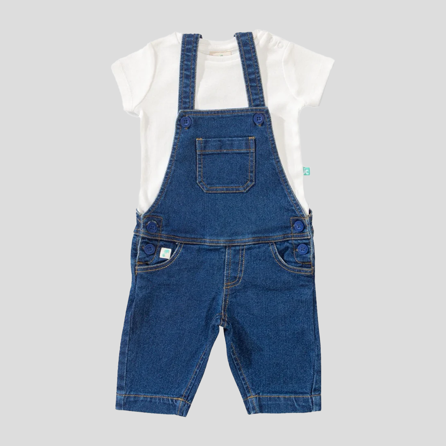 Denim Dungaree Set