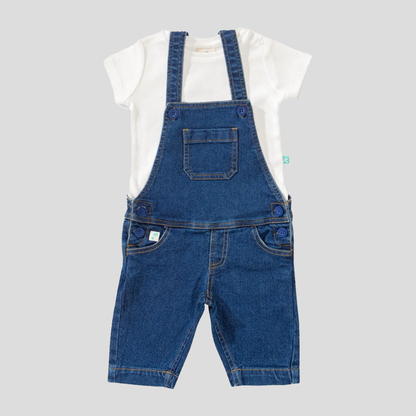 Denim Dungaree Set