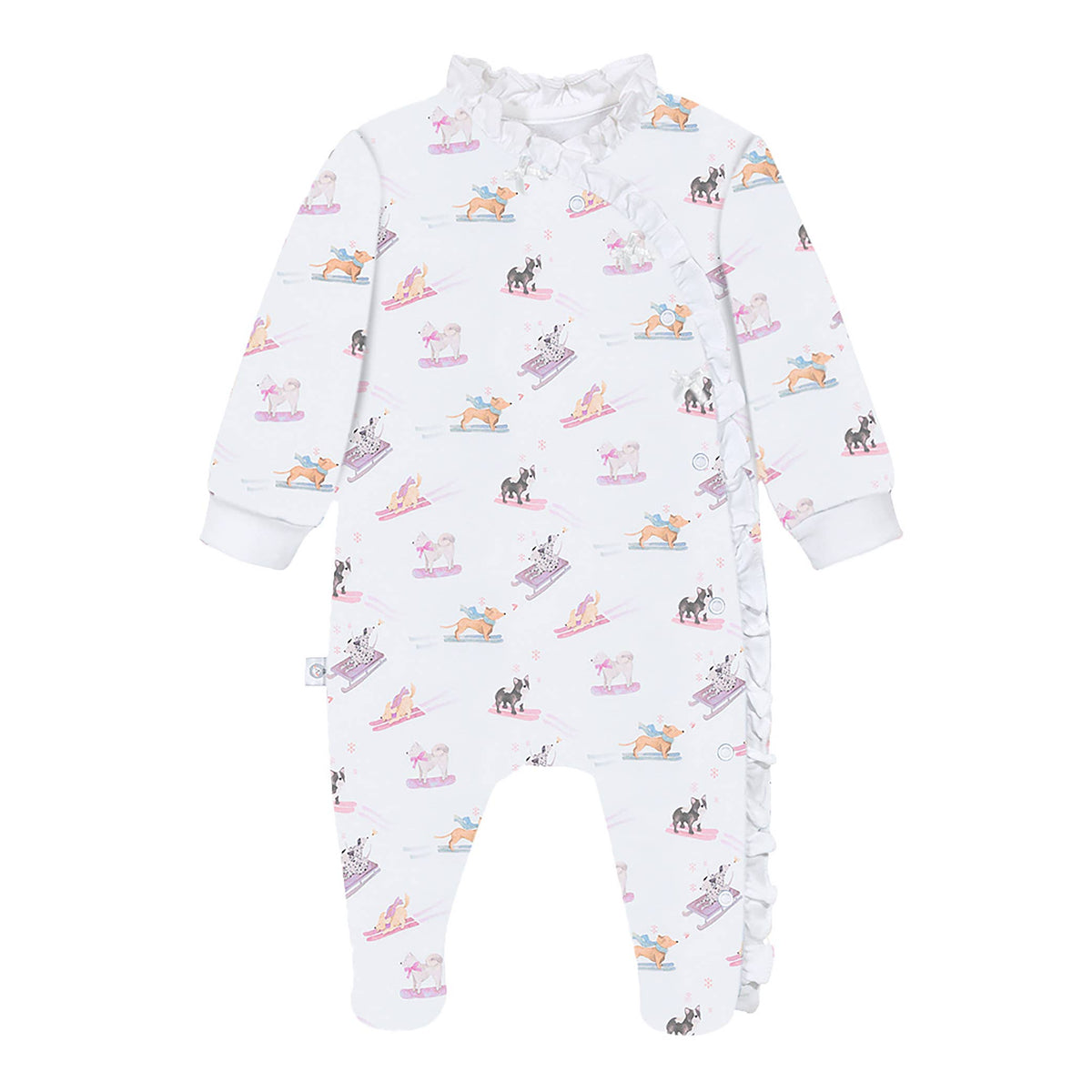 Ski Pups Pima Baby Onesies