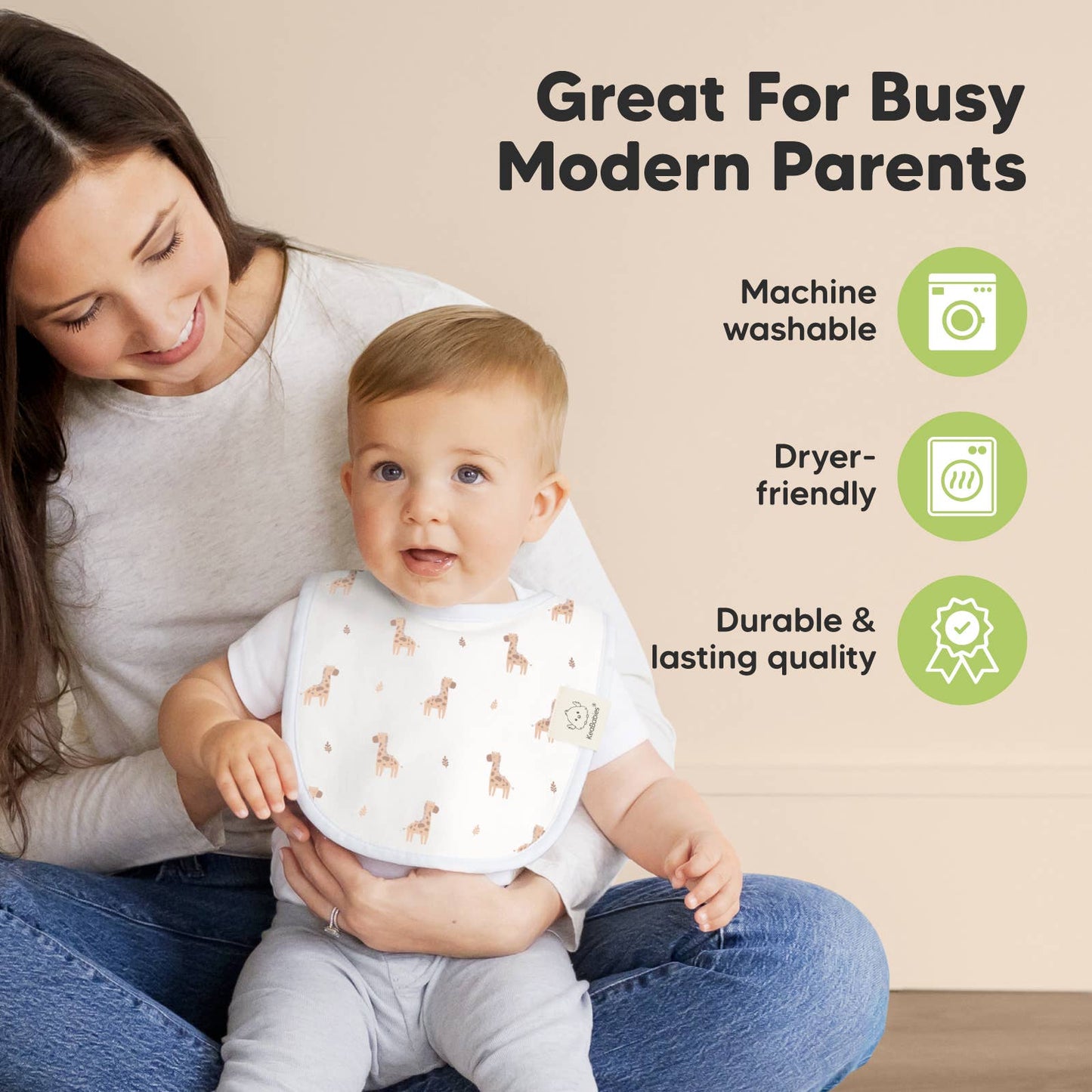 8-pack Urban Drool Bibs Wilderness