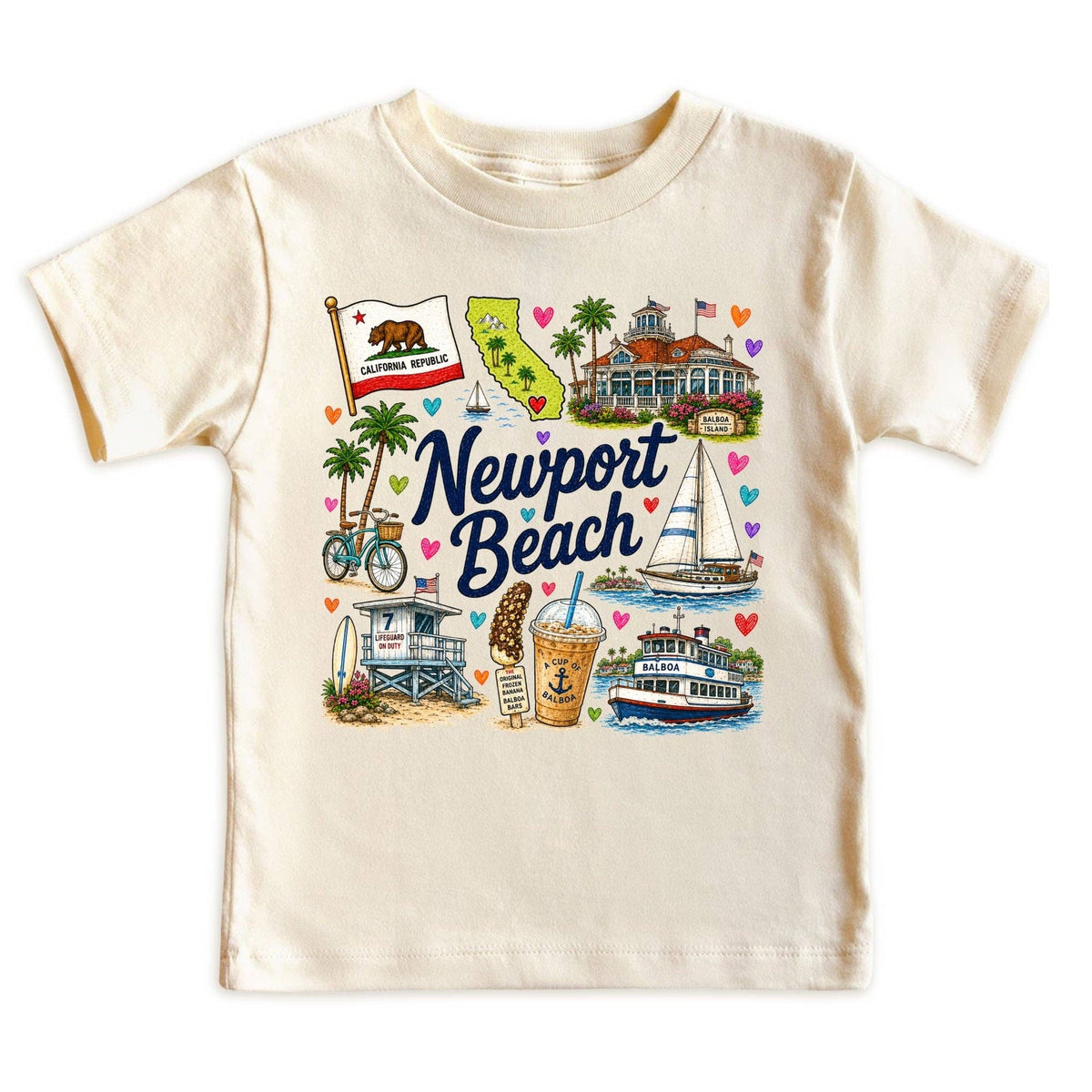 Newport Beach CA Bodysuit or T-shirt
