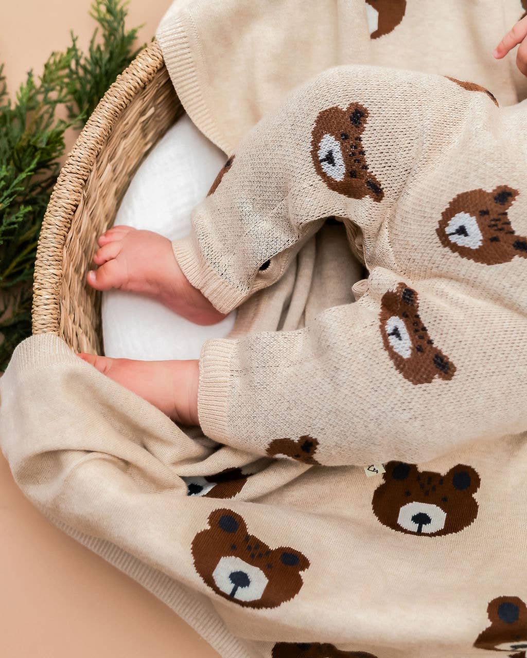 Brown Bear Jumpsuit