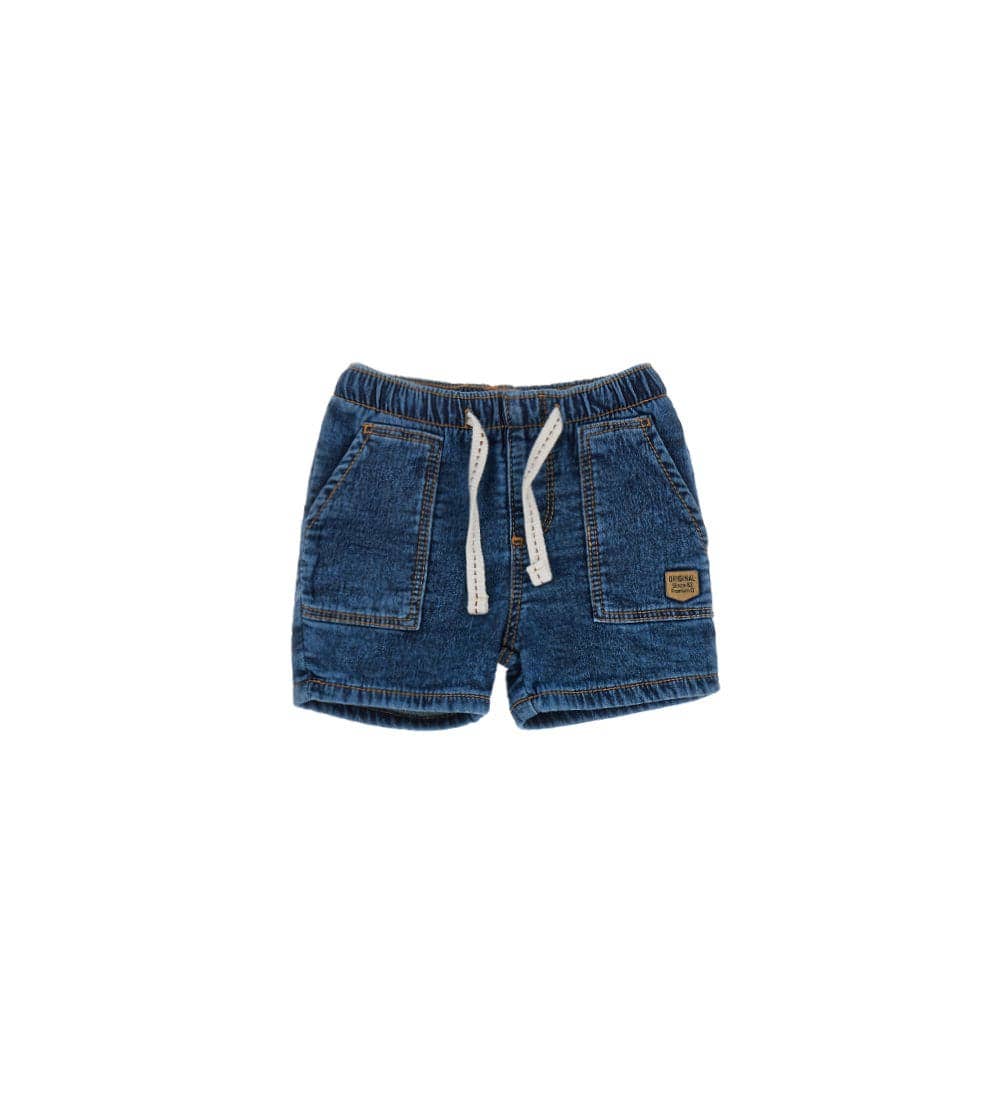Denim Cotton Shorts