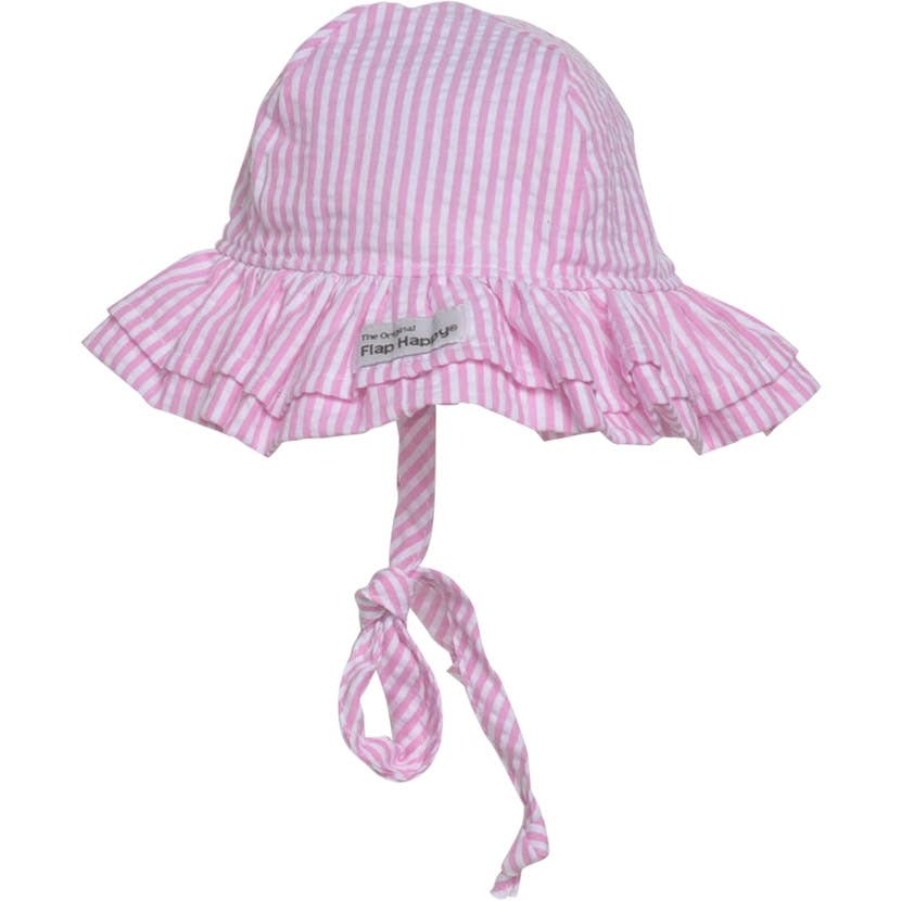 Baby UPF50+ Girls and Boys Double Ruffle Sun Hat