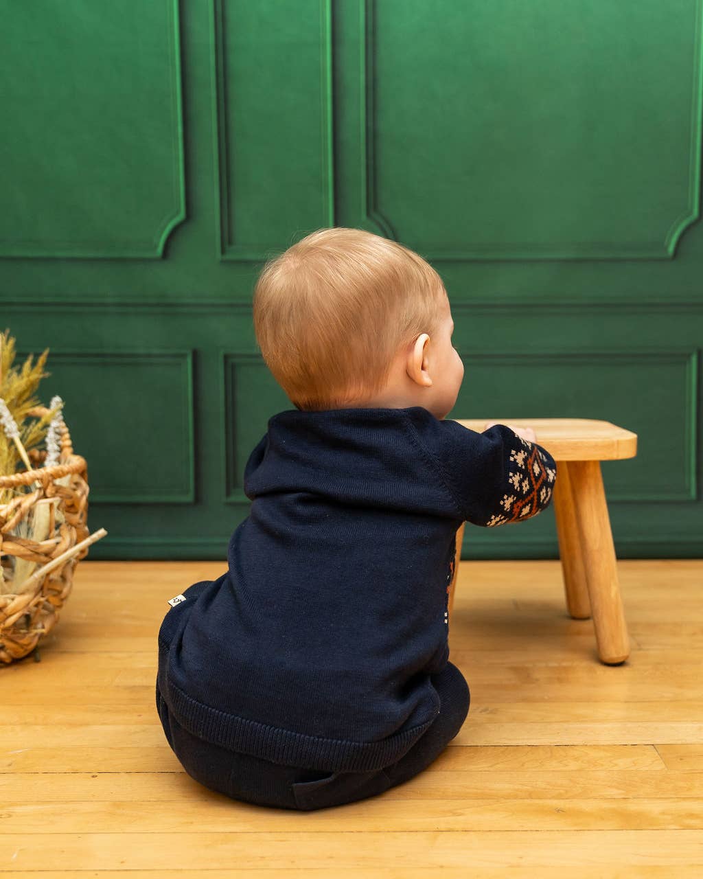 Fair Isle Raglan Sweater