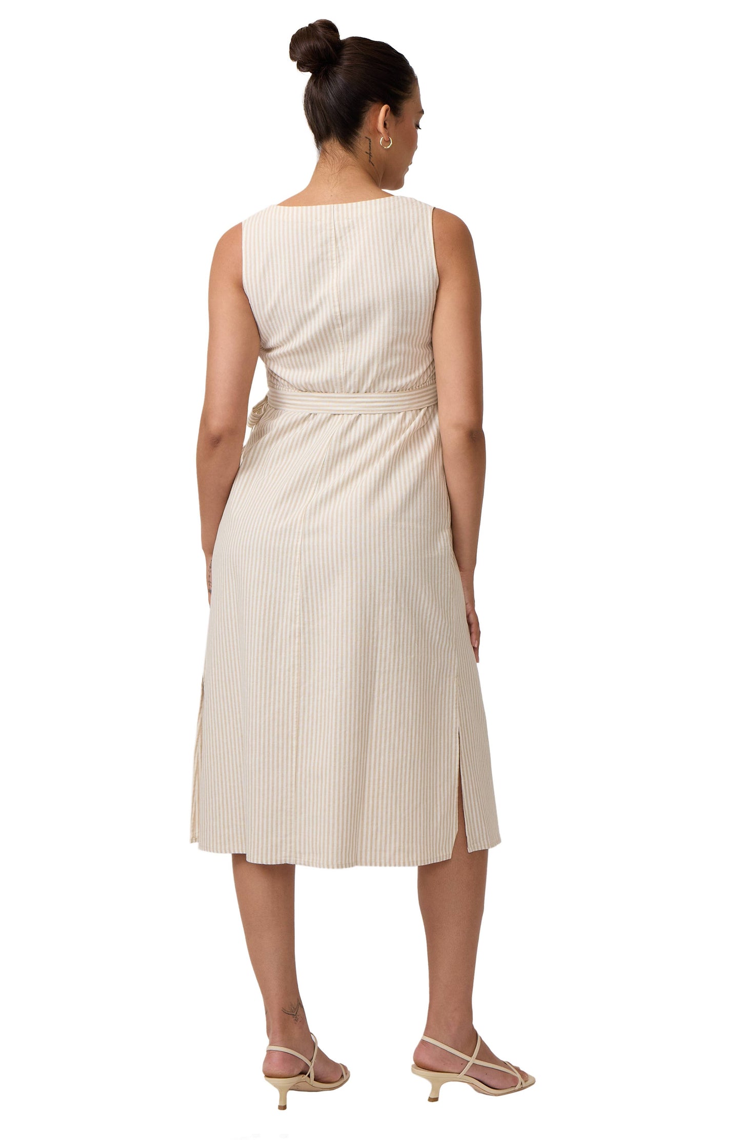 Côte Linen Maternity Dress