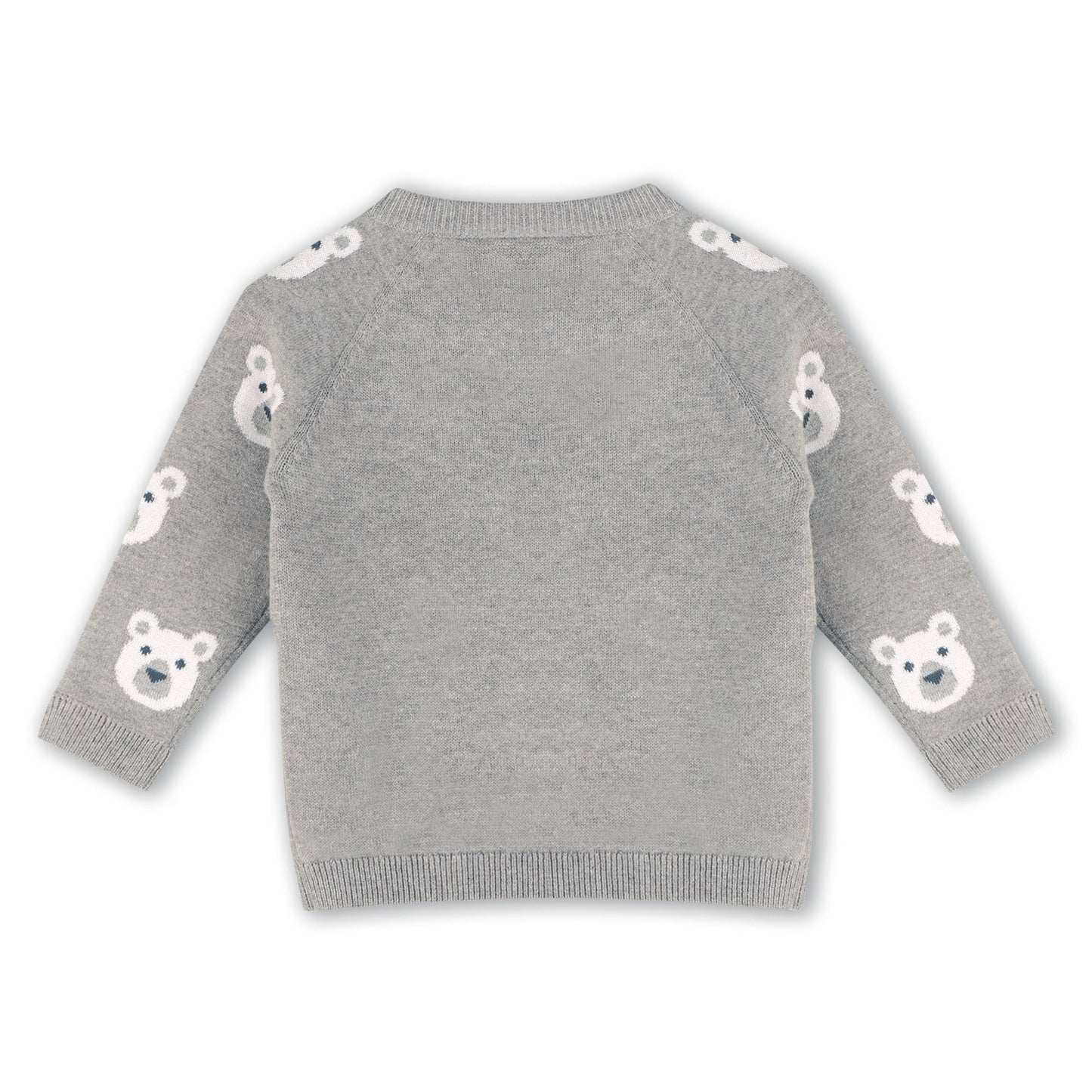 Bear Jacquard Knit Sweater