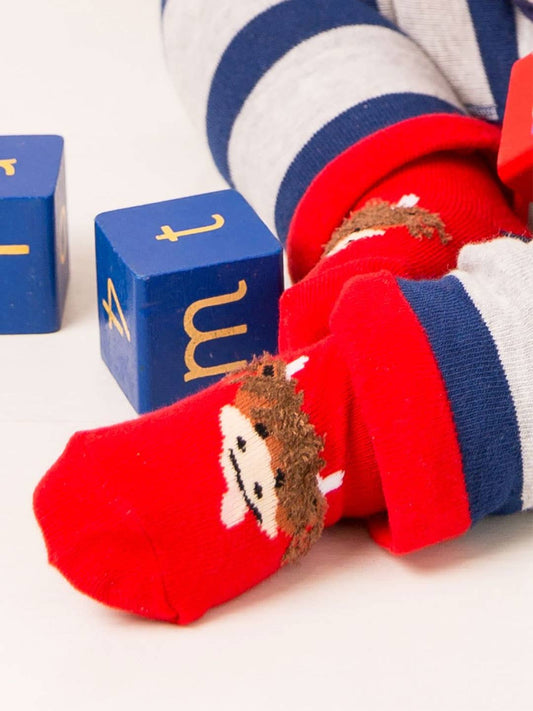 Hamish Highland Cow Fluffy Socks