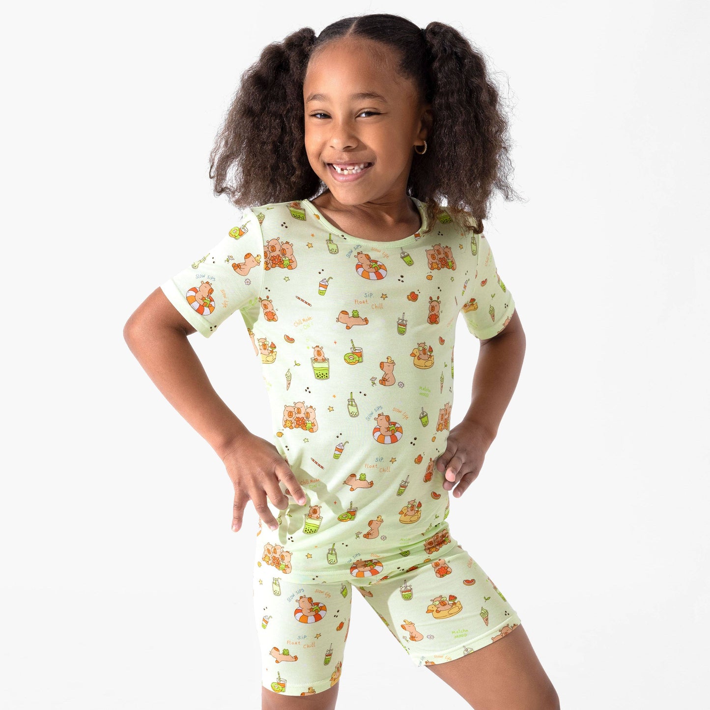 Capybara Pjs Short Set