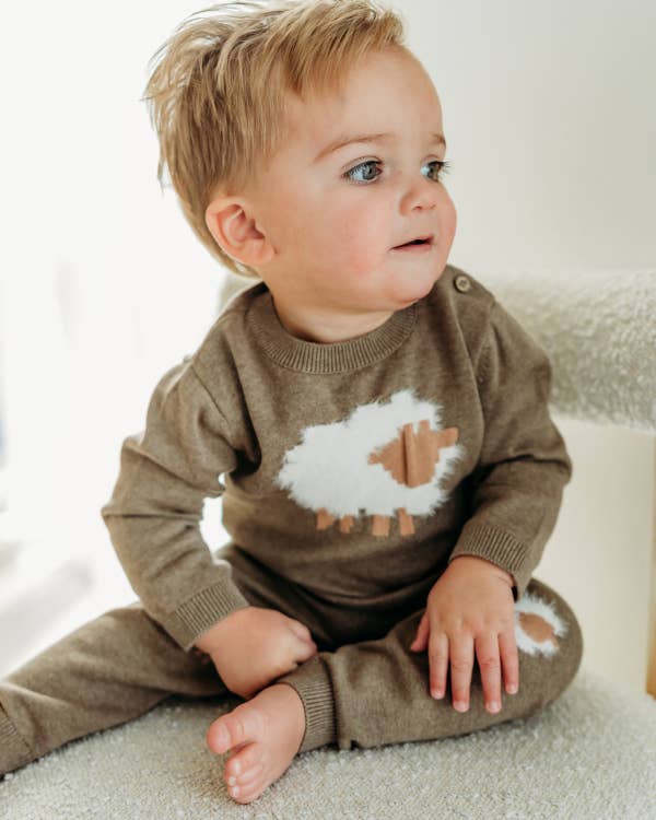 Sheep Pullover & Pant Set
