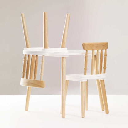 Children’s Wooden Table & Chairs