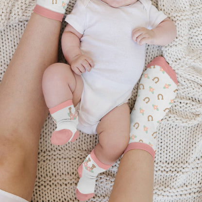 Mama & Me Socks Set Bloomin' Boot
