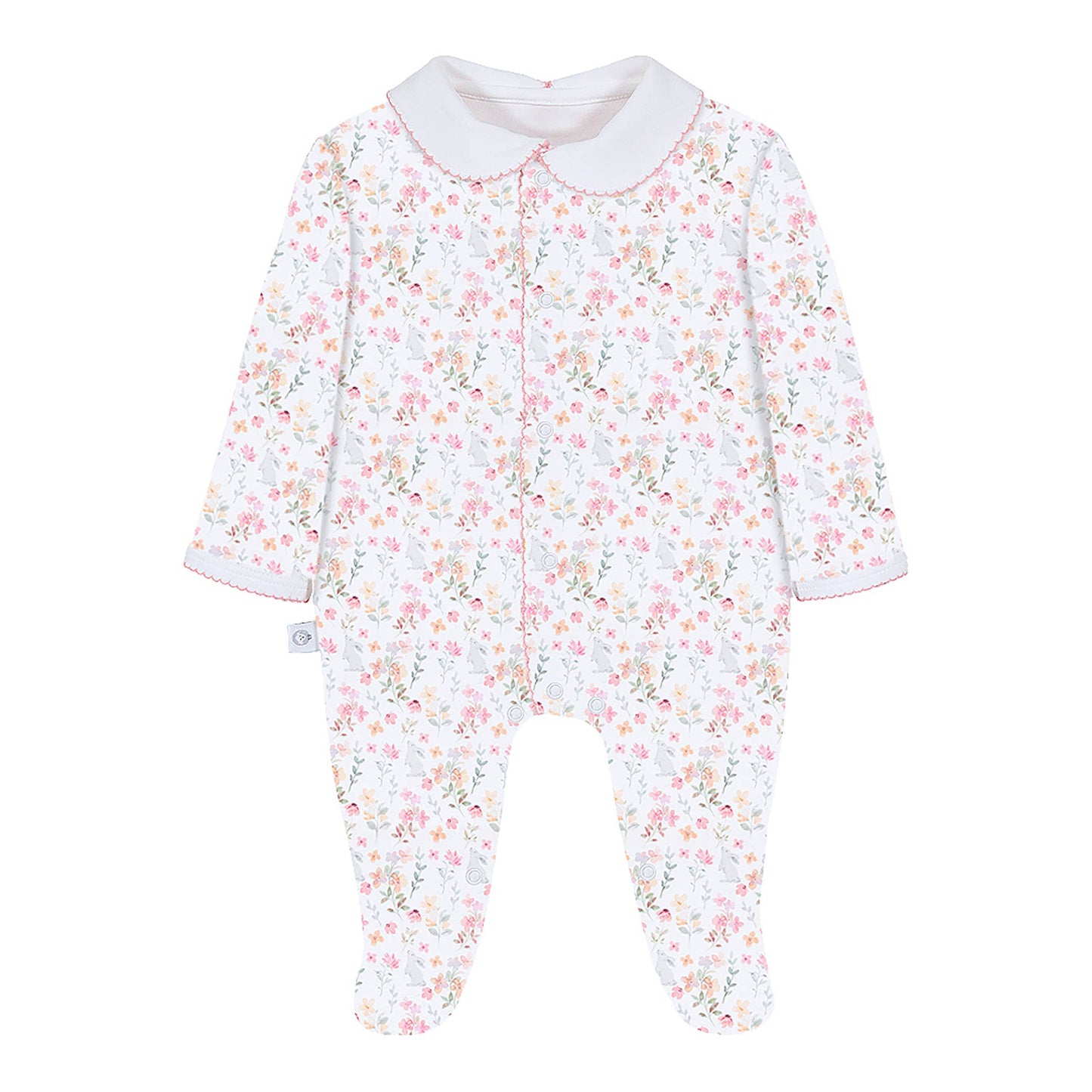 Winter Flowers Pima Baby Onesies