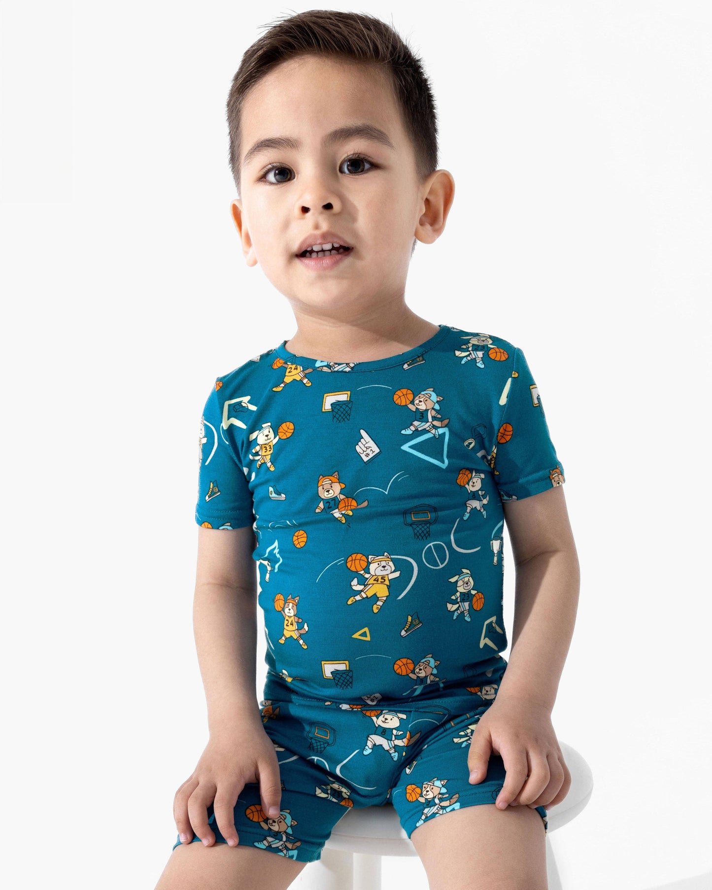 Basketball Pjs Short Set