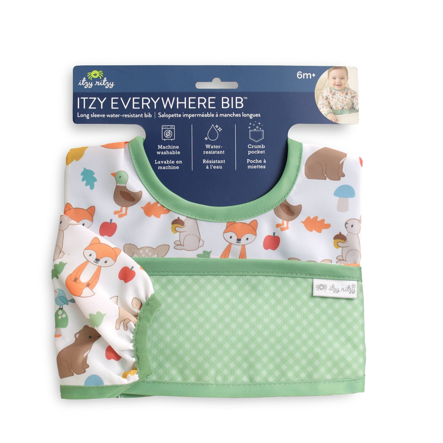 *NEW* Itzy Everywhere Bib™ - Long Sleeve Water-resistant Bib