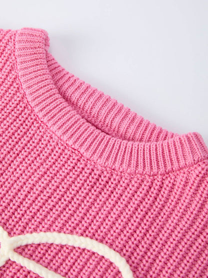 Valentine's Day Bow Sweater
