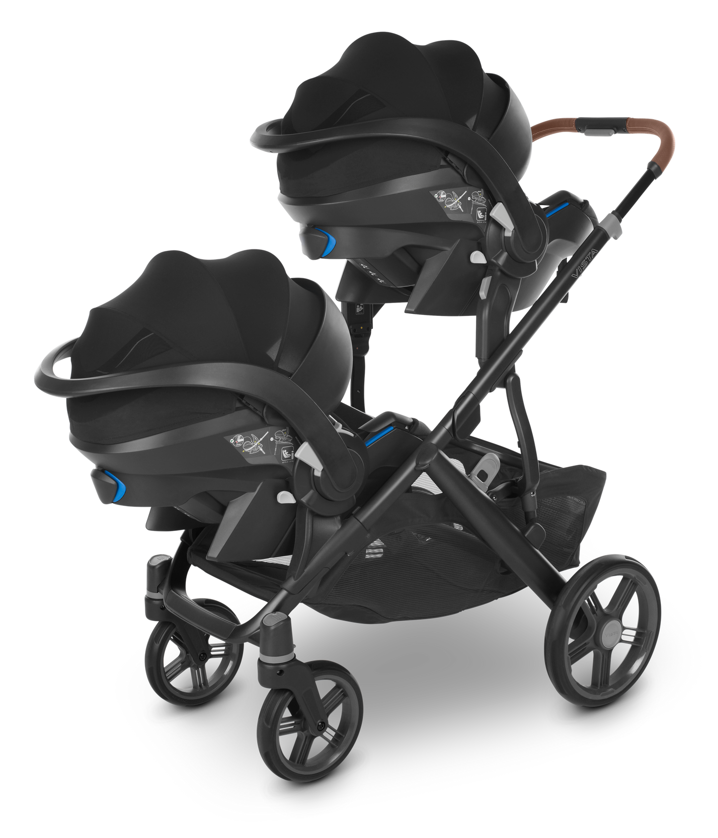 Lower Car Seat Adapters for Vista (Maxi-Cosi, Nuna, Cybex, Clek, Recaro, Joie)