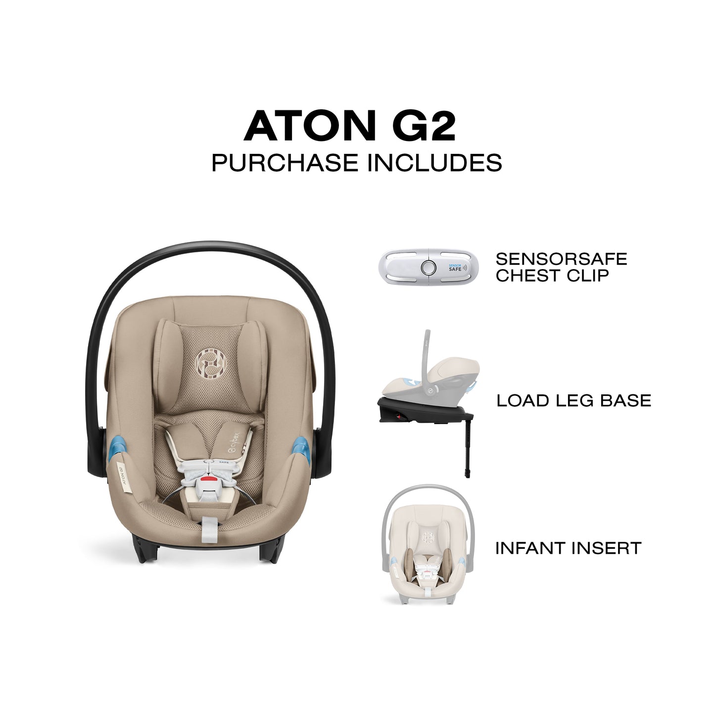 Cybex Aton G2 with Load Leg Base