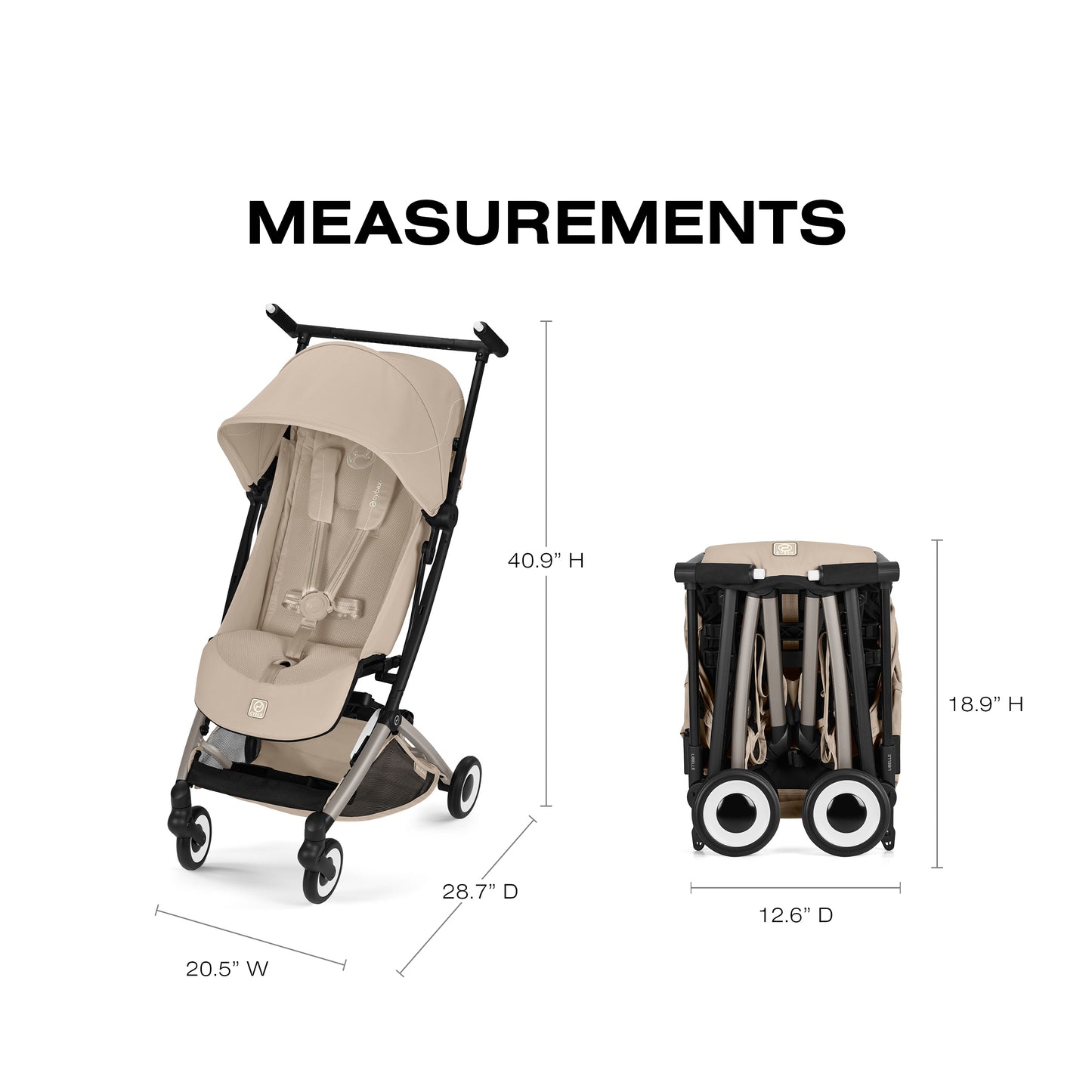 Cybex LIBELLE Ultra Lightweight Travel Stroller