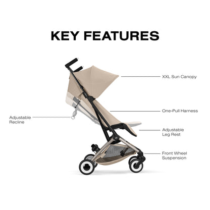 Cybex LIBELLE Ultra Lightweight Travel Stroller