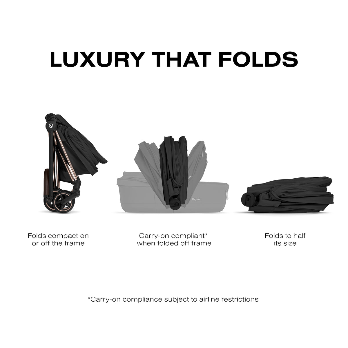 Cybex Mios/Coya Fold Lux Carry Cot