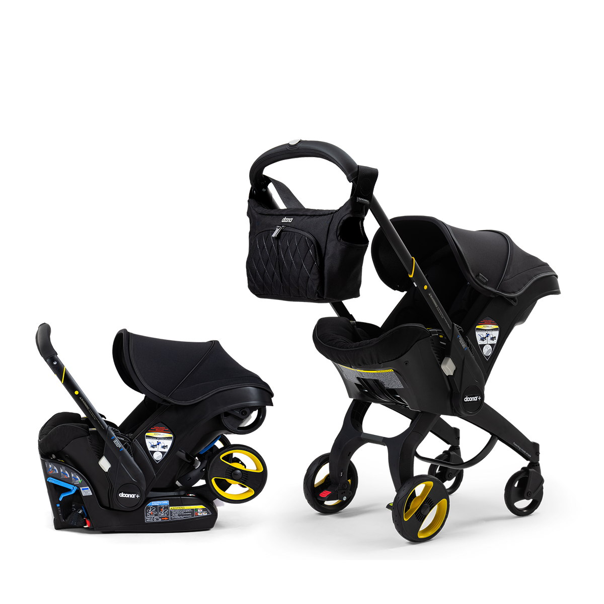 Doona + Car Seat & Stroller - Midnight Edition