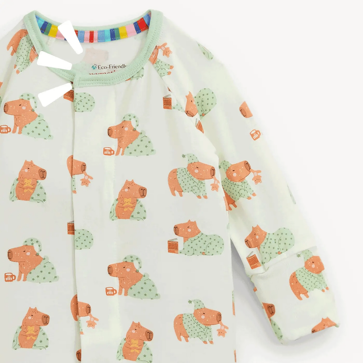Magnetic Me Night Cap Convertible Onesie